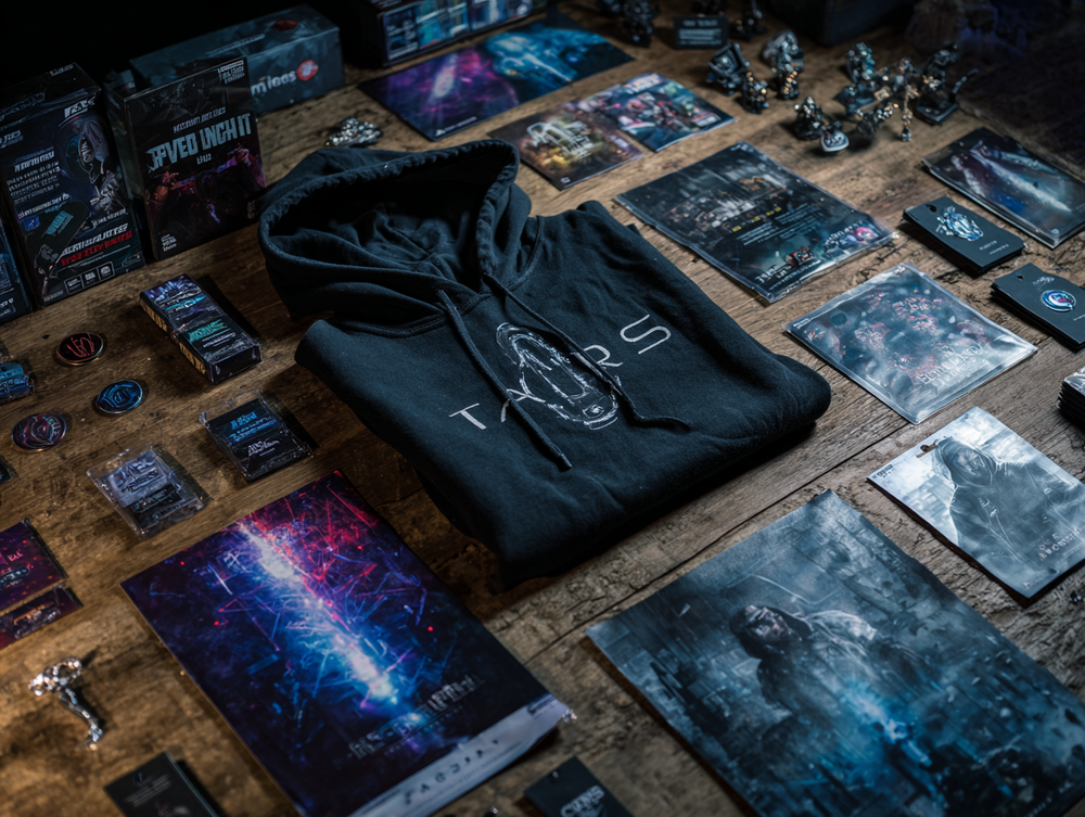 Mystery box reward with exclusive merchandise